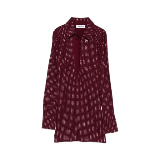Embellished Collared Dress