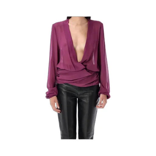 Georgette Wrap Blouse
