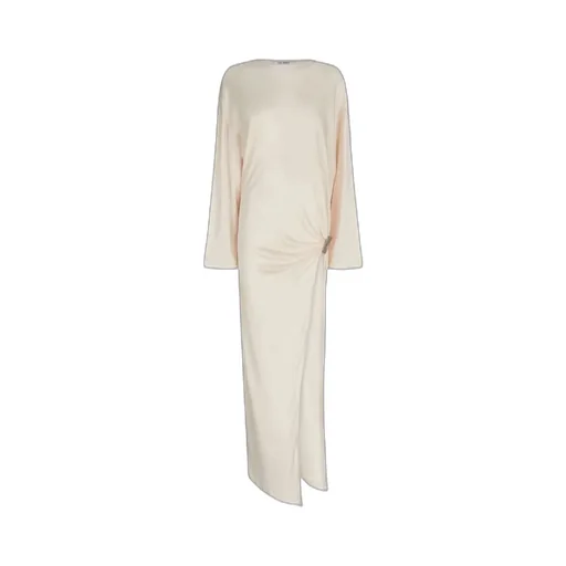 Long-Sleeved Midi Dress