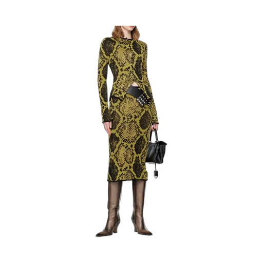 Python Jacquard Skirt