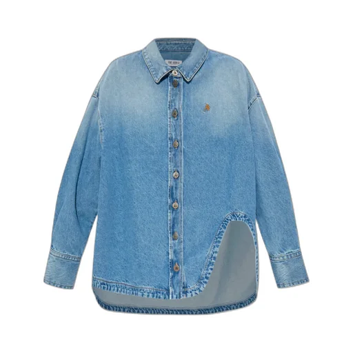 Button-Up Denim Shirt