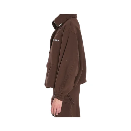 Logo Printed Anorak Sweatshirt