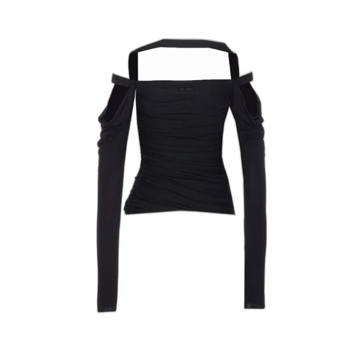 Halterneck Ruched Top