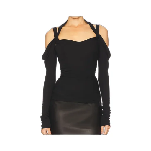 Halterneck Ruched Top