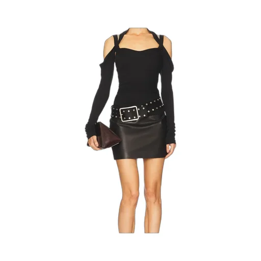 Halterneck Ruched Top