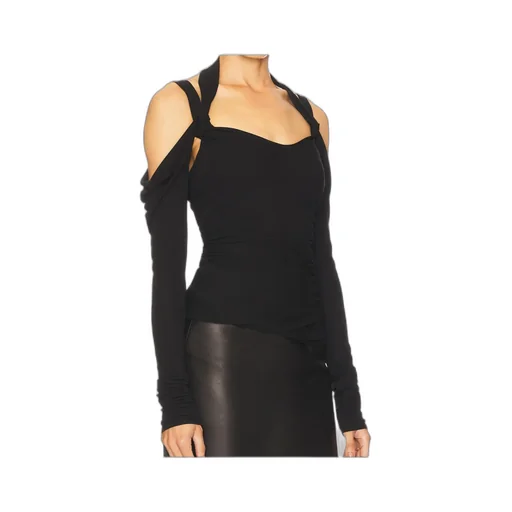 Halterneck Ruched Top