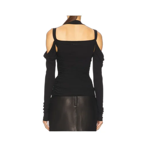 Halterneck Ruched Top