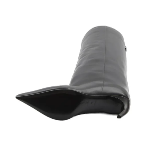Lea Pointed-Toe Knee-High Boots