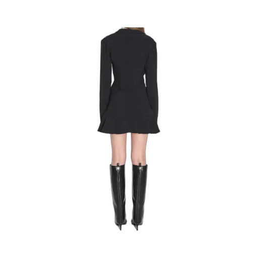 V-Neck Mini Dress