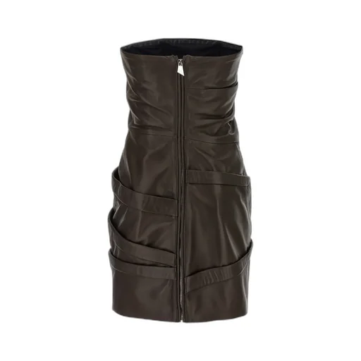 Draped-Details Mini Dress