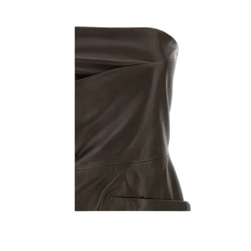 Draped-Details Mini Dress