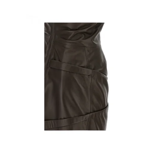 Draped-Details Mini Dress