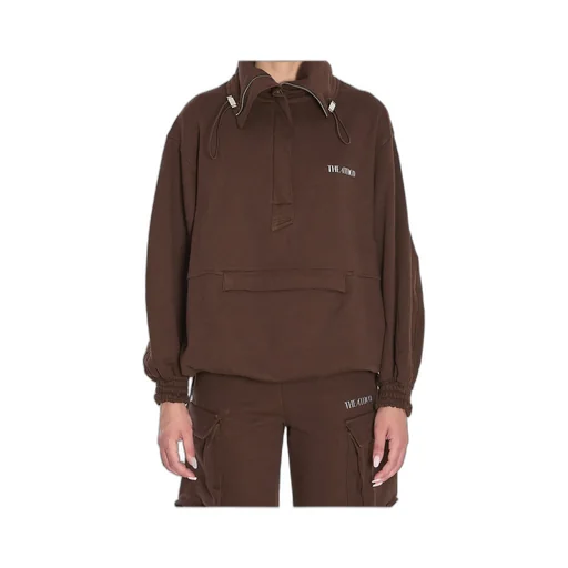 Logo Printed Anorak Sweatshirt