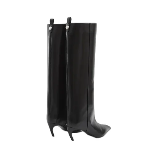 Lea Pointed-Toe Knee-High Boots