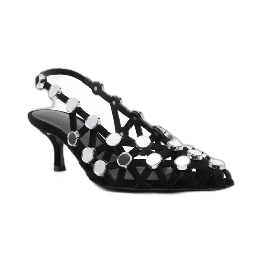 Pointed High-Heeled Sandals
