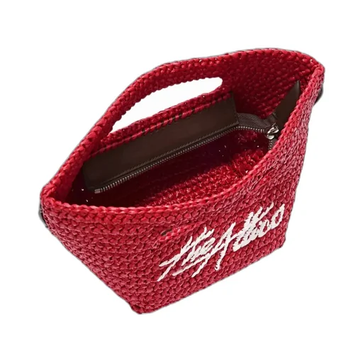 Via Dei Giardini 15 Red Tote Bag