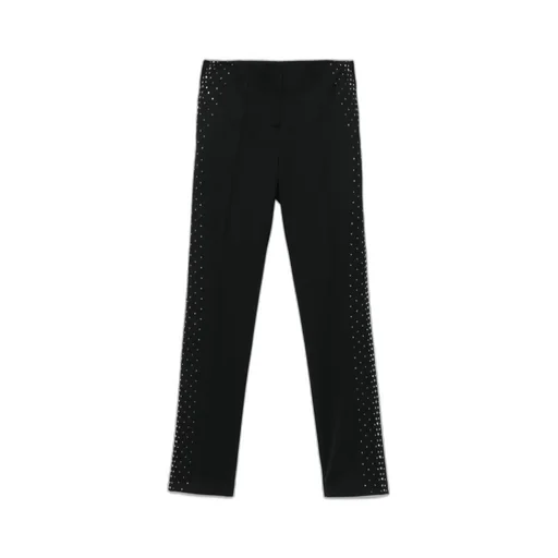 Crystal-Embellished Trousers