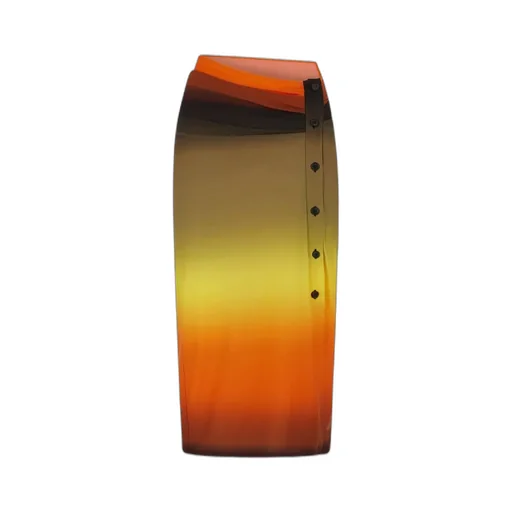 Sunset Printed Midi Skirt