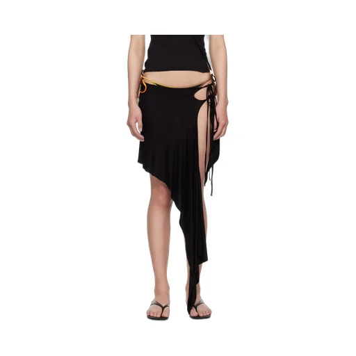 Side Split Asymmetric Skirt