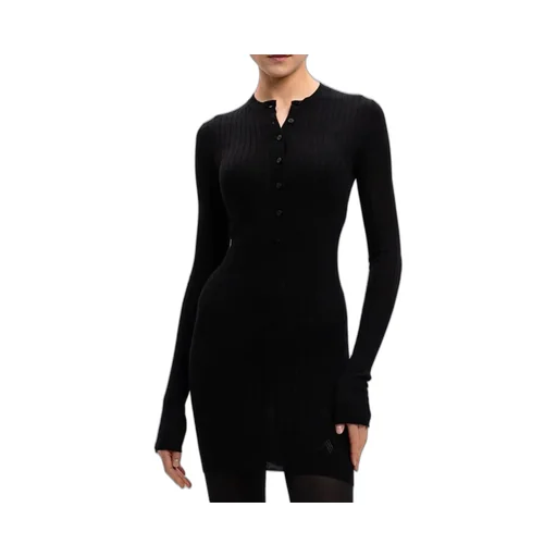 Ribbed Mini Dress