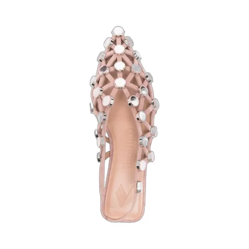 Pointed-Toe Flat Sandals