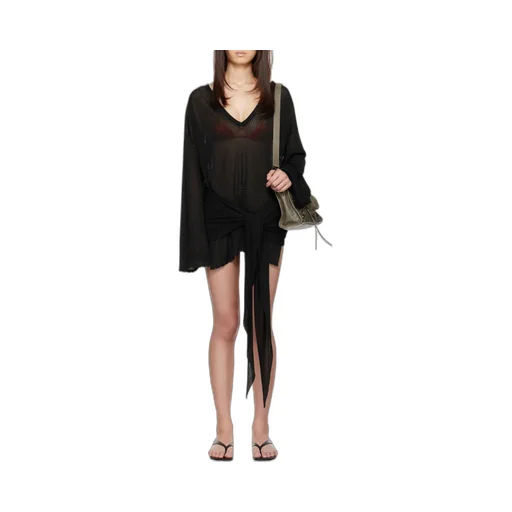 Asymmetric Mini Dress
