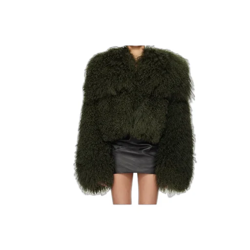 Zip-Up Fur Jacket