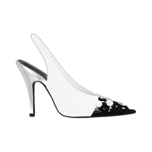High-Heeled Slingbacks