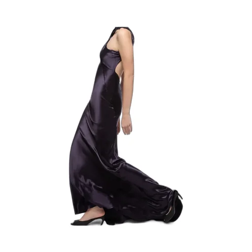 Satin Long Dress