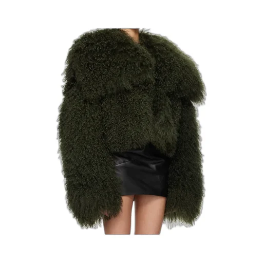 Zip-Up Fur Jacket