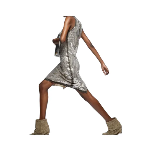 Sequinned Mini Dress