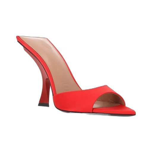 Pointed High-Heeled Sandals