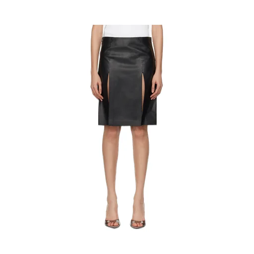 Leather Mini Skirt