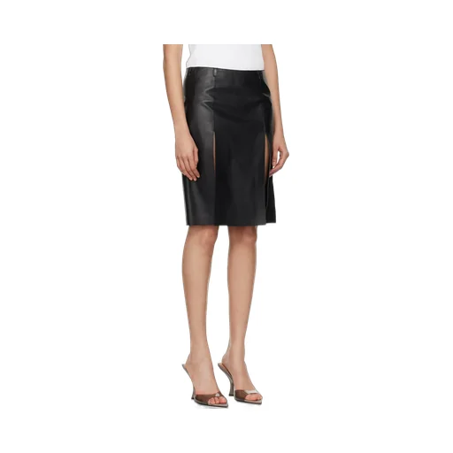 Leather Mini Skirt