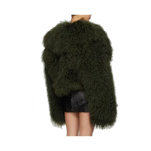 Zip-Up Fur Jacket