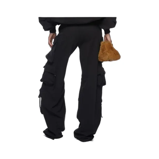 Drawstring Long Faded Track Pants
