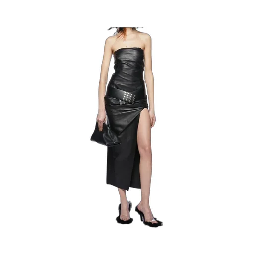 Off-Shoulder Ruched Waist Midi Dress