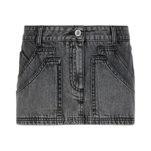 Denim Mini Skirt