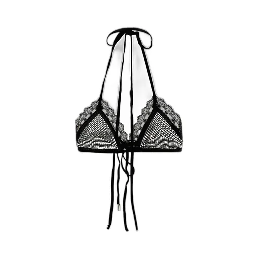 Rhinestone Bra