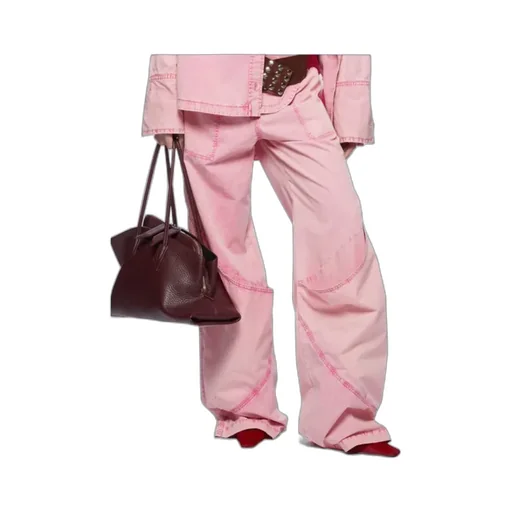 Belt-Loop Casual Pants