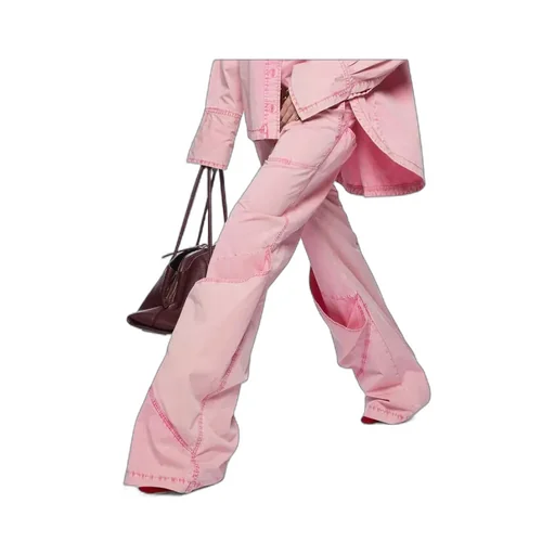 Belt-Loop Casual Pants