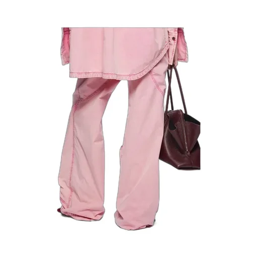 Belt-Loop Casual Pants