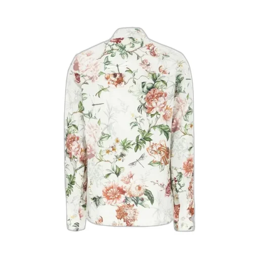 Floral-Printed Long Sleeved Shirt