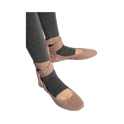Round-Head Flat Shoes