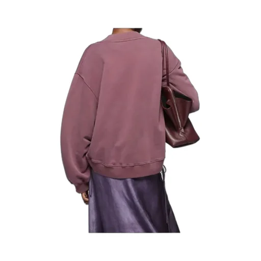Logo Printed V-Neck Sweatshirt