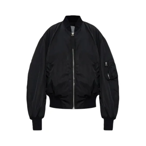 Anja Zipped Bomber Jacket