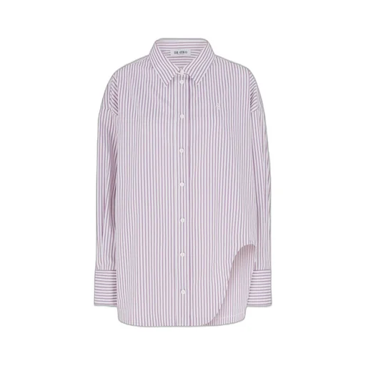 Striped Button-Up Shirt