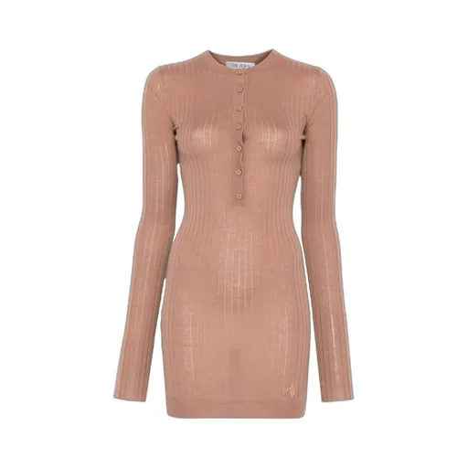 Long-Sleeved Knitted Dress