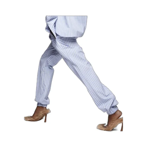 Striped Drawstring Trousers