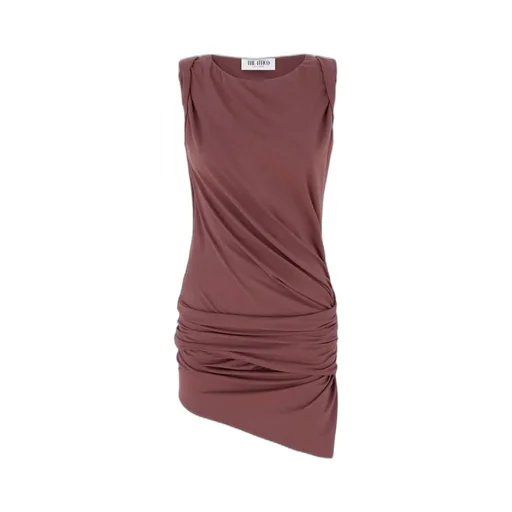 Logo Embroidered Mini Dress